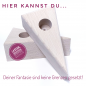 Preview: Kuchenstück Kerzenhalter Holz 1 Stück