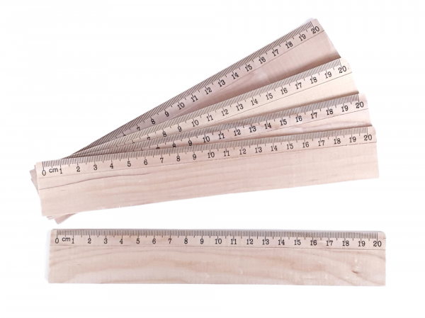 Lineal Holz 20cm