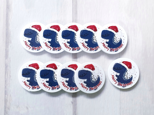 Dino Merry Christmas EKW-Chip