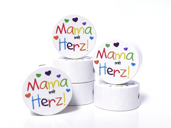 Mama mit Herz (bunt) MS
